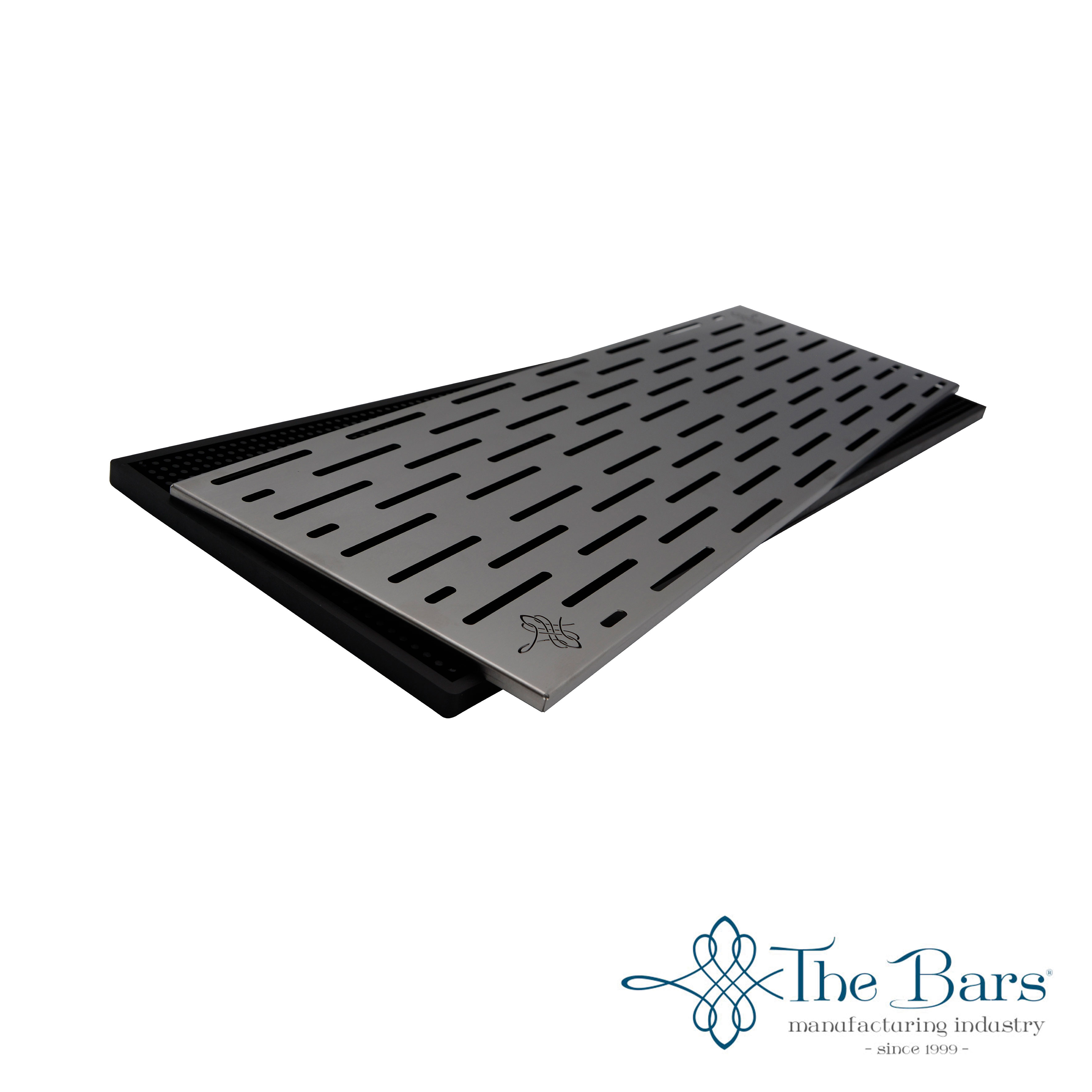 Бар мат черен с метална решетка 20/60 - The Bars